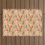 MADEMOISELLE TEMPLE BUTTERFLY Outdoor Rug Gallery Image 1