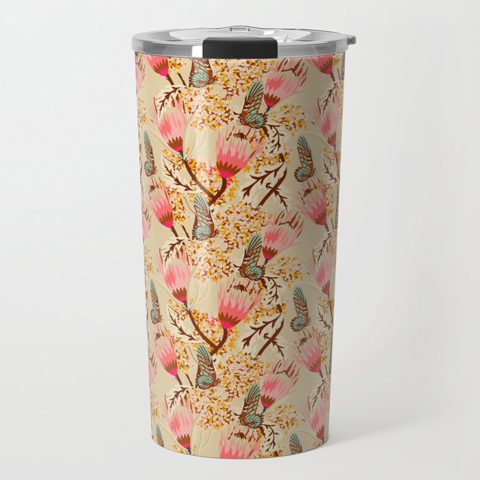 MADEMOISELLE TEMPLE BUTTERFLY Travel Mug Gallery Image 1