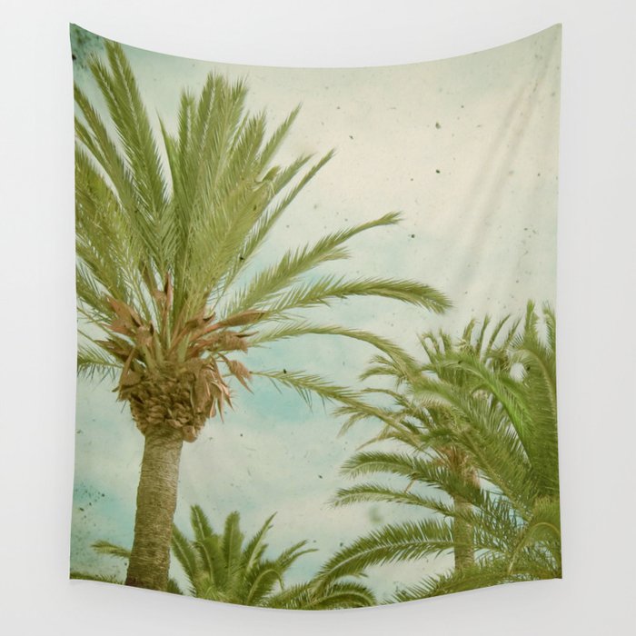 Palm Trees Wall Tapestry Gallery Image 4