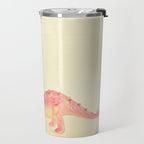 Pink Dinosaur Travel Mug Gallery Image 2