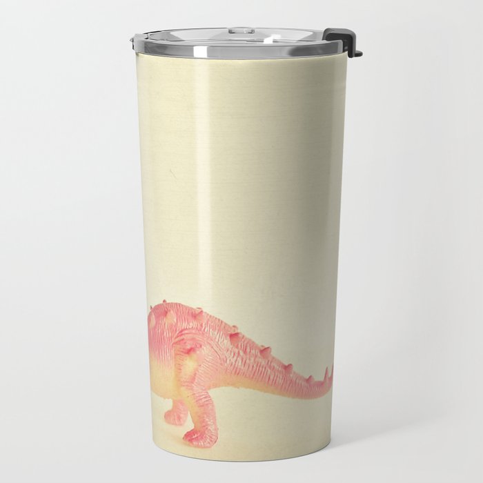 Pink Dinosaur Travel Mug Gallery Image 2