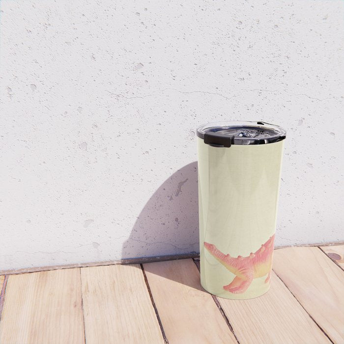Pink Dinosaur Travel Mug Gallery Image 4