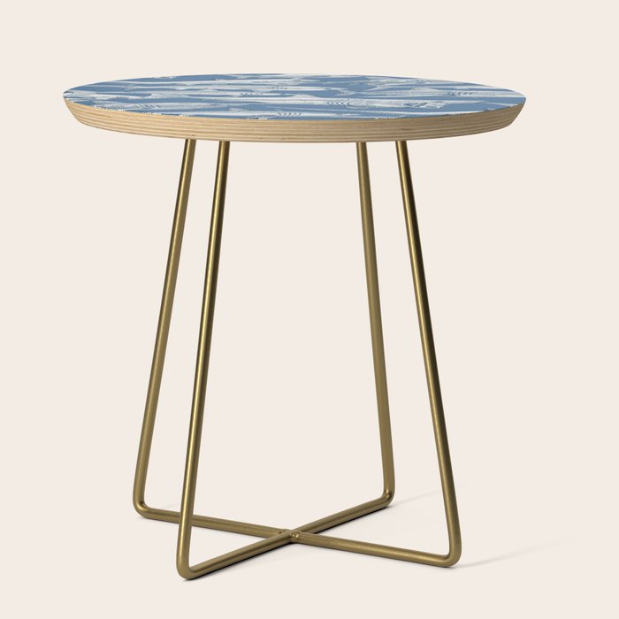 just sharks cobalt denim Side Table Gallery Image 1
