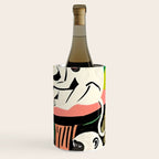 Game Weekend, Monkey Pastel Tropical Playing Cards, Fun Eclectic Party Drinks Alcohol Jungle, Wild Animals Friends Hangout Painting Wine Chiller Gallery Image 3