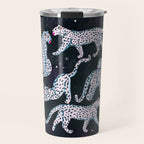 White leopards in space  Travel Mug Gallery Image 1