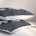White leopards in space  Pillow Sham Gallery Image 3