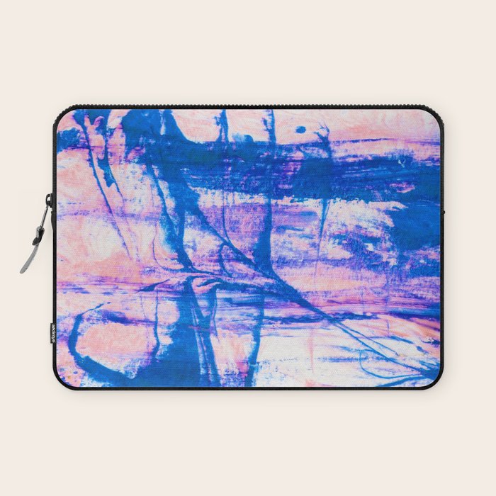 modern tie dye Laptop Sleeve Gallery Image 1