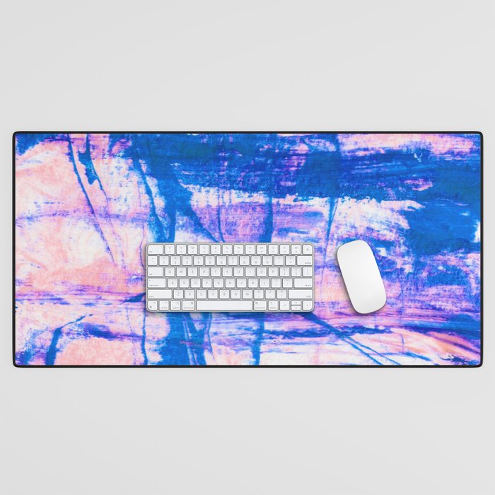 modern tie dye Desk Mat Gallery Image 1