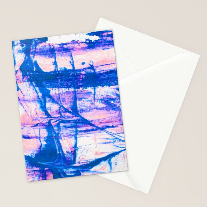 modern tie dye Stationery Card Gallery Image 2