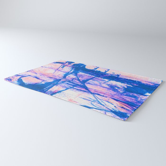 modern tie dye Rug Gallery Image 3