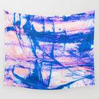 modern tie dye Wall Tapestry Gallery Image 4