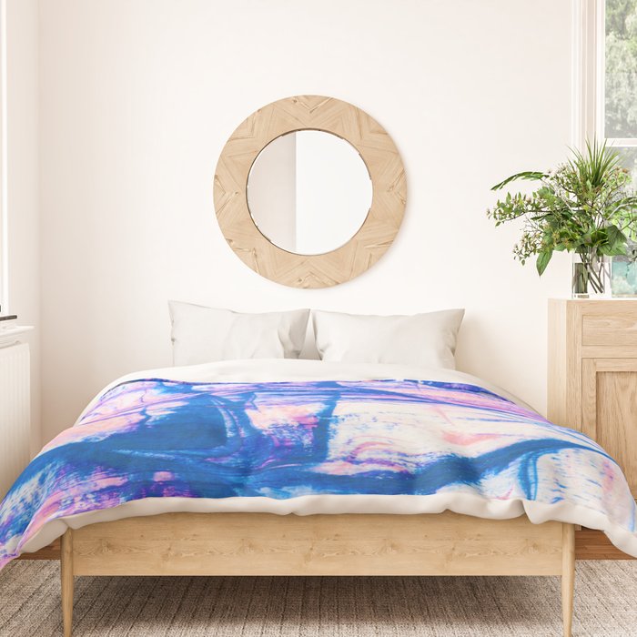 modern tie dye Duvet Cover Gallery Image 3