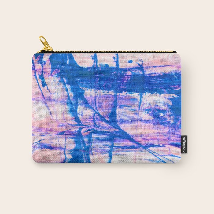 modern tie dye Carry All Pouch Gallery Image 1