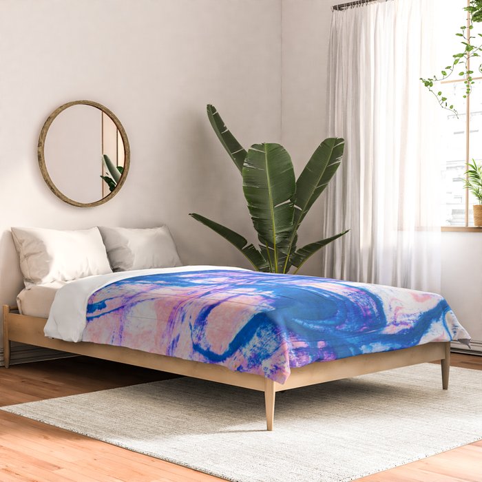 modern tie dye Comforter Gallery Image 2