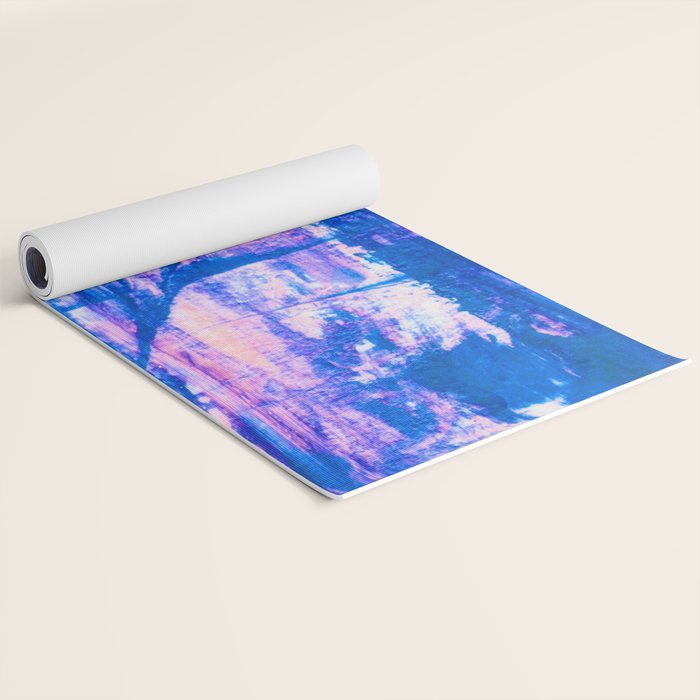 modern tie dye Yoga Mat Gallery Image 2