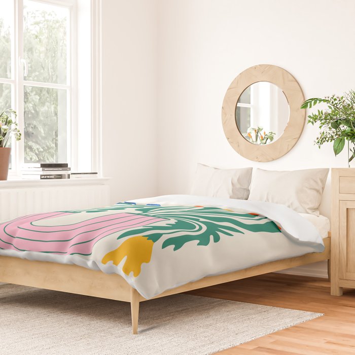 Flower Market 04: Madrid Duvet Cover Gallery Image 2