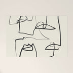 Abstract line art 12 Welcome Mat Gallery Image 1