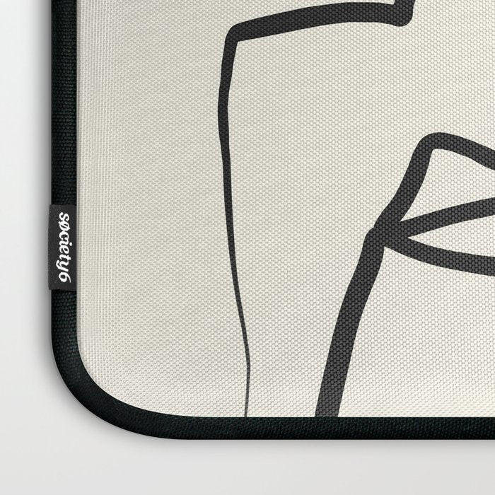 Abstract line art 12 Laptop Sleeve Gallery Image 3