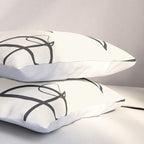 Abstract line art 12 Pillow Sham Gallery Image 3