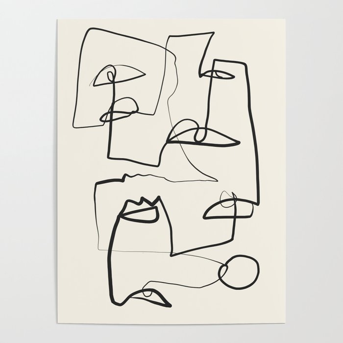 Abstract line art 12 Poster Gallery Image 4