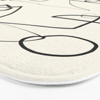 Abstract line art 12 Bath Mat Gallery Image 3