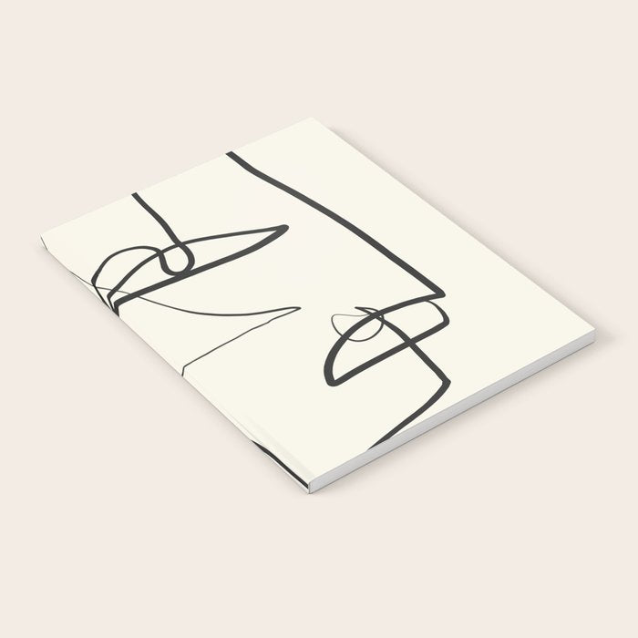 Abstract line art 12 Notebook Gallery Image 1