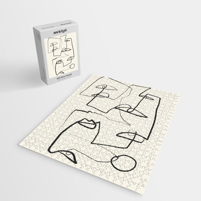 Abstract line art 12 Jigsaw Puzzle Gallery Image 2