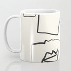 Abstract line art 12 Coffee Mug Gallery Image 3