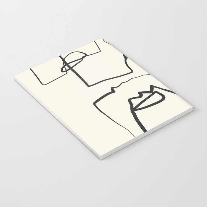 Abstract line art 12 Notebook Gallery Image 3