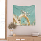 Roller Coaster Wall Tapestry Gallery Image 2