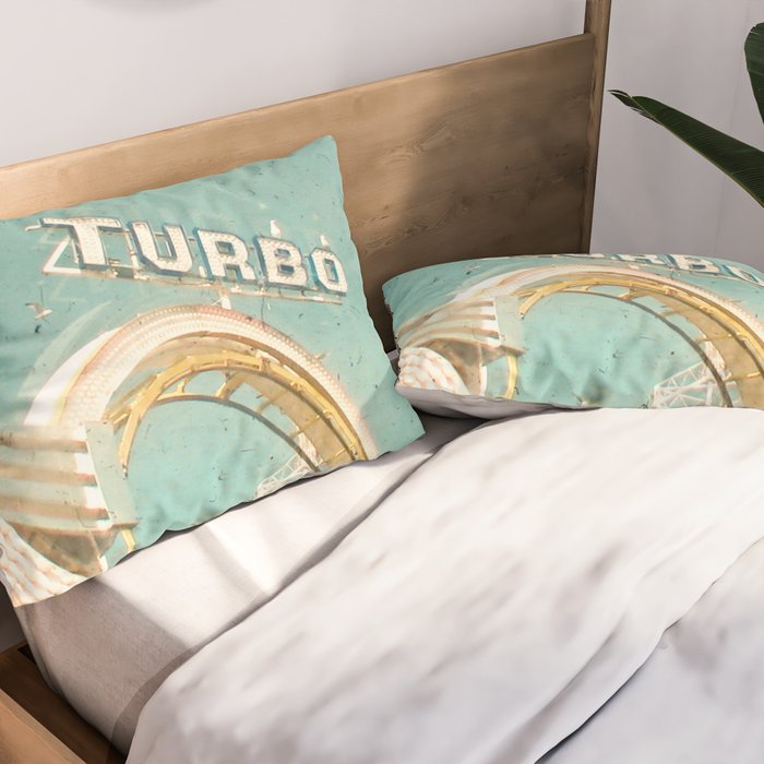 Roller Coaster Pillow Sham Gallery Image 2
