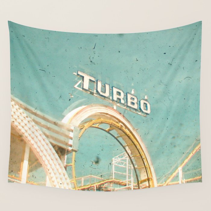 Roller Coaster Wall Tapestry Gallery Image 1