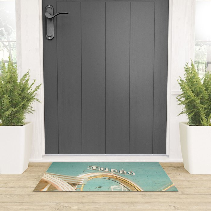 Roller Coaster Welcome Mat Gallery Image 3
