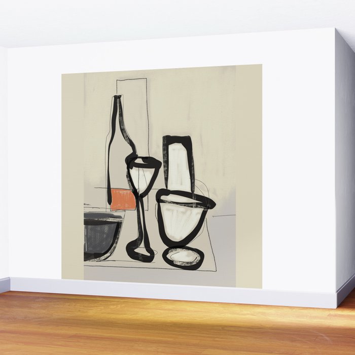 Minimalist Still Life 11 Wall Mural Gallery Image 2