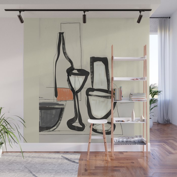 Minimalist Still Life 11 Wall Mural Gallery Image 1
