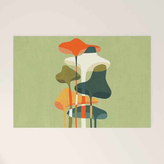 Little mushroom Welcome Mat Gallery Image 1