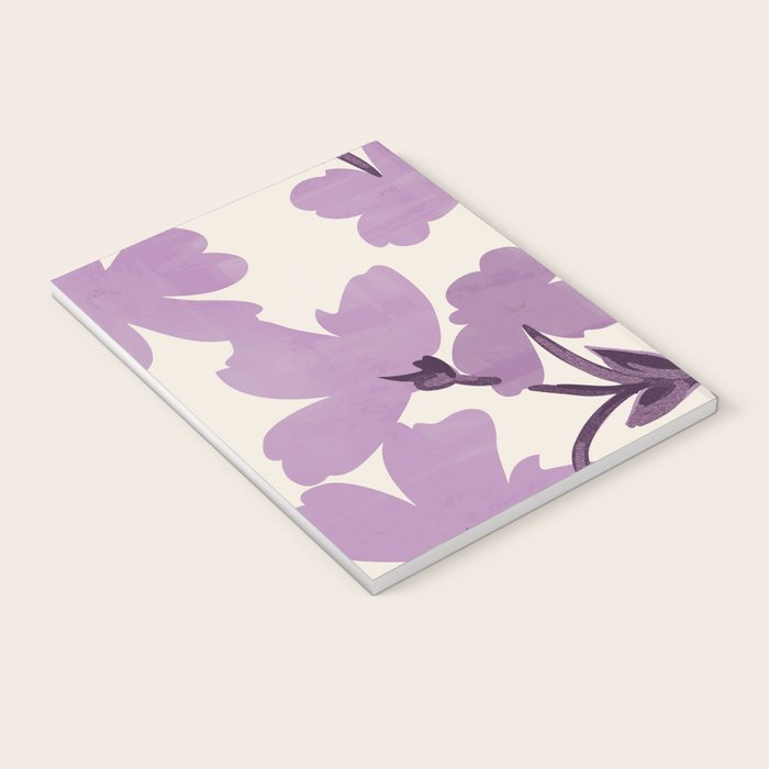 Gentle Purple Flowers Notebook Gallery Image 3