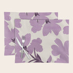 Gentle Purple Flowers Placemat Gallery Image 1