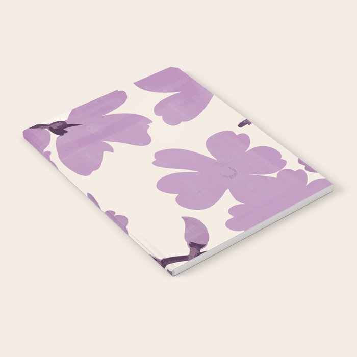 Gentle Purple Flowers Notebook Gallery Image 2