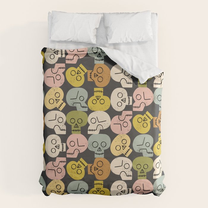 Happy Skulls Duvet Cover Gallery Image 6