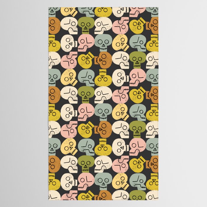 Happy Skulls Tablecloth Gallery Image 2