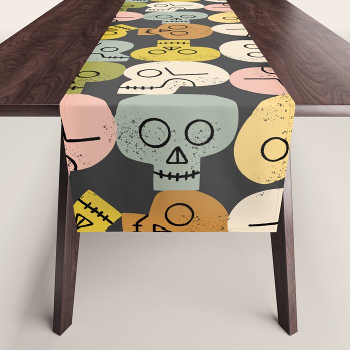 Happy Skulls Table Runner Gallery Image 1