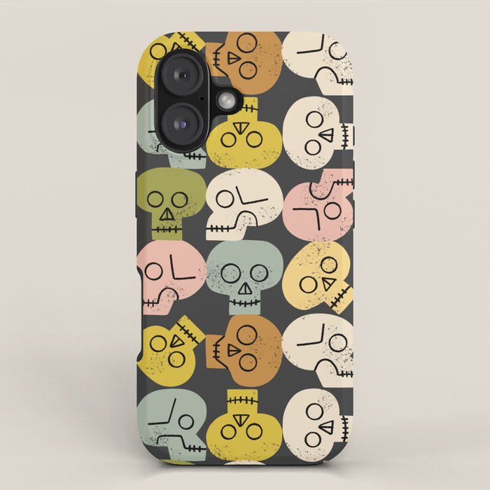 Happy Skulls iPhone Case Gallery Image 1