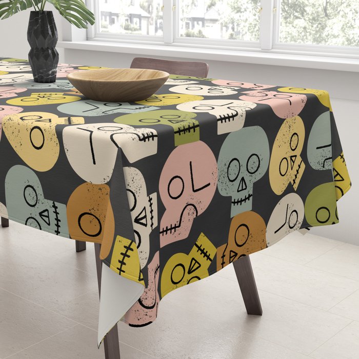Happy Skulls Tablecloth Gallery Image 3