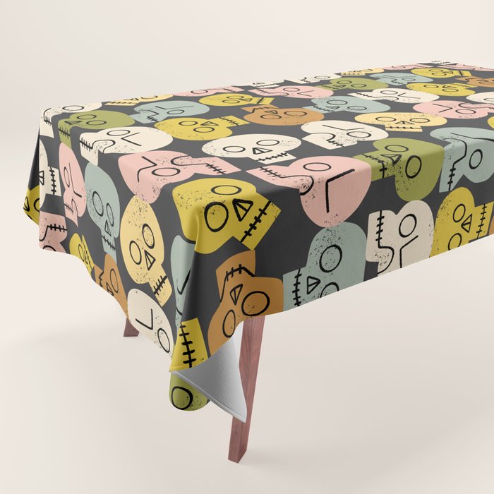 Happy Skulls Tablecloth Gallery Image 1