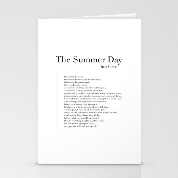 The Summer Day Stationery Card Gallery Image 1