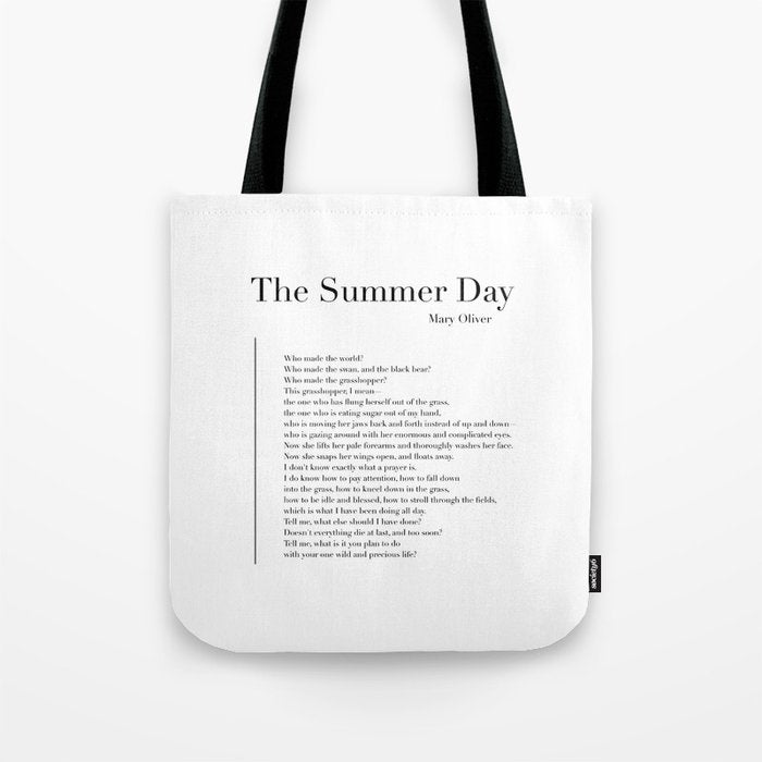 The Summer Day Tote Bag Gallery Image 1