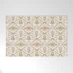 Spring Toile Print in Green Welcome Mat Gallery Image 1