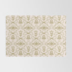 Spring Toile Print in Green Rug Gallery Image 2