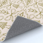 Spring Toile Print in Green Rug Gallery Image 4